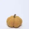 CALABAZA DECORATIVA 17CM OCRE