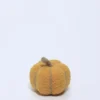 CALABAZA DECORATIVA 13CM OCRE
