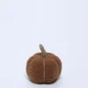 CALABAZA DECORATIVA 13CM TEJA