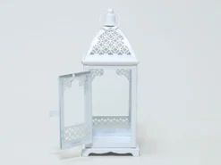 CANDELABRO BLANCO 12.3X12.3X31