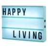 CARTEL LED AZUL 4.5X30X22