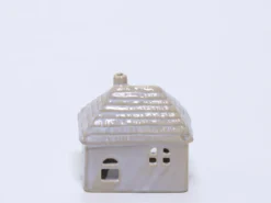 CASA PORTAVELAS 10CM CRUDO A