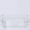 CAZUELA VIDRIO APERITIVO RECTANGULAR C/ASA