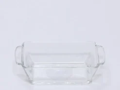 CAZUELA VIDRIO APERITIVO RECTANGULAR C/ASA