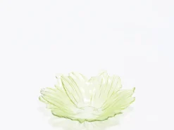 CENTRO MESA FLOR VERDE LIMON Ø23CM
