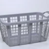 CESTA CALADA ROPA GRIS 37LITROS