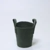 CESTA CUERDA VERDE OSCURO Ø25X24CM