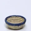CESTA HOJA PLATANO AZUL 13CM