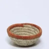 CESTA HOJA PLATANO NARANJA 13CM