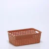 CESTA MULTIUSOS PEQUEÑA NARANJA