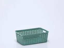 CESTA MULTIUSOS PEQUEÑA VERDE