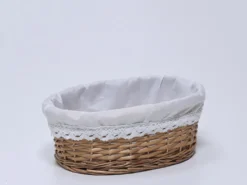 CESTA OVAL NATURAL MEDIANA 34X14X24CM