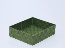 CESTA PP METAL VERDE GRANDE