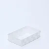 CESTA PP METAL 23X15X6 BLANCO