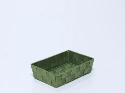 CESTA PP METAL 23X15X6 VERDE