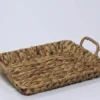 CESTA RECTANGULAR CON ASAS PAJA 42X32X11CM