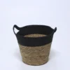 CESTO REDONDO ALTO NEGRO CON ASAS 28×24