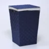 CESTO ROPA AZUL 34X34X52CM