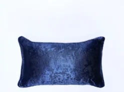 COJIN ANTELINA SATINADO AZUL 30X50CM
