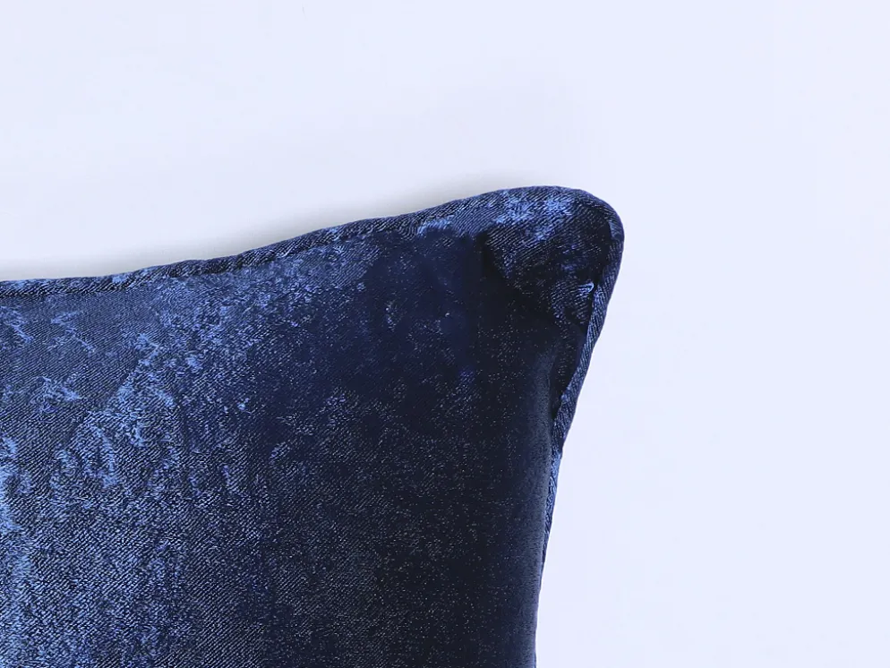 COJIN ANTELINA SATINADO AZUL 30X50CM