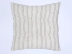 COJIN COSTURAS HANA RAYA ANCHA NATURAL 50X50