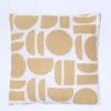 COJIN JACQUARD CRUDO OCRE 45X45 B