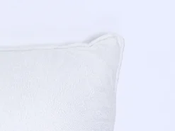 COJIN JACQUARD FAN BLANCO 30X50CM