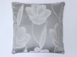 COJIN JACQUARD RELIEVE QUEEN GRIS 50X50CM