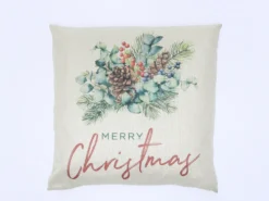 COJIN NAVIDEÑO 50X50 CENTRO PIÑA