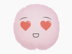 COJIN RED.40CM EMOJI CORAZONES
