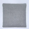 COJIN SHERPA BOUCLE GRIS 45X45