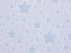 COLCHA ESTRELLITAS AZUL