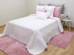 COLCHA LUNA ROSA