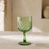 COPA TROQUELADA 380ML VERDE