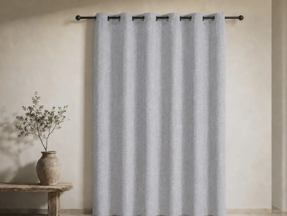 CORTINA ABA GRIS 300X260CM