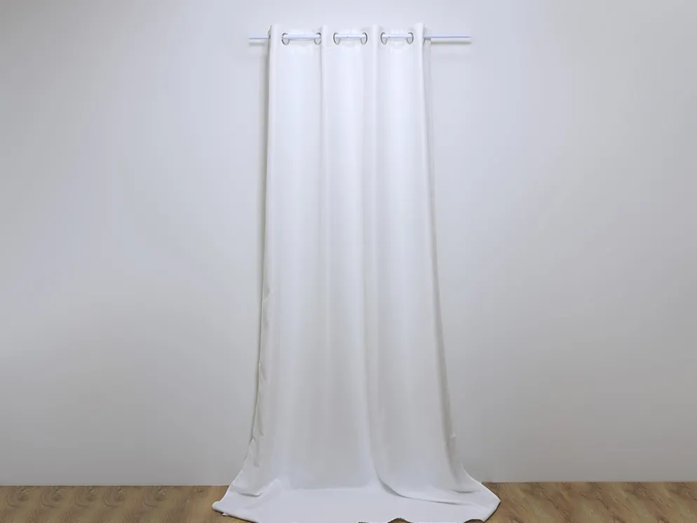 CORTINA LINEN TOSCANA BLANCA 140X260