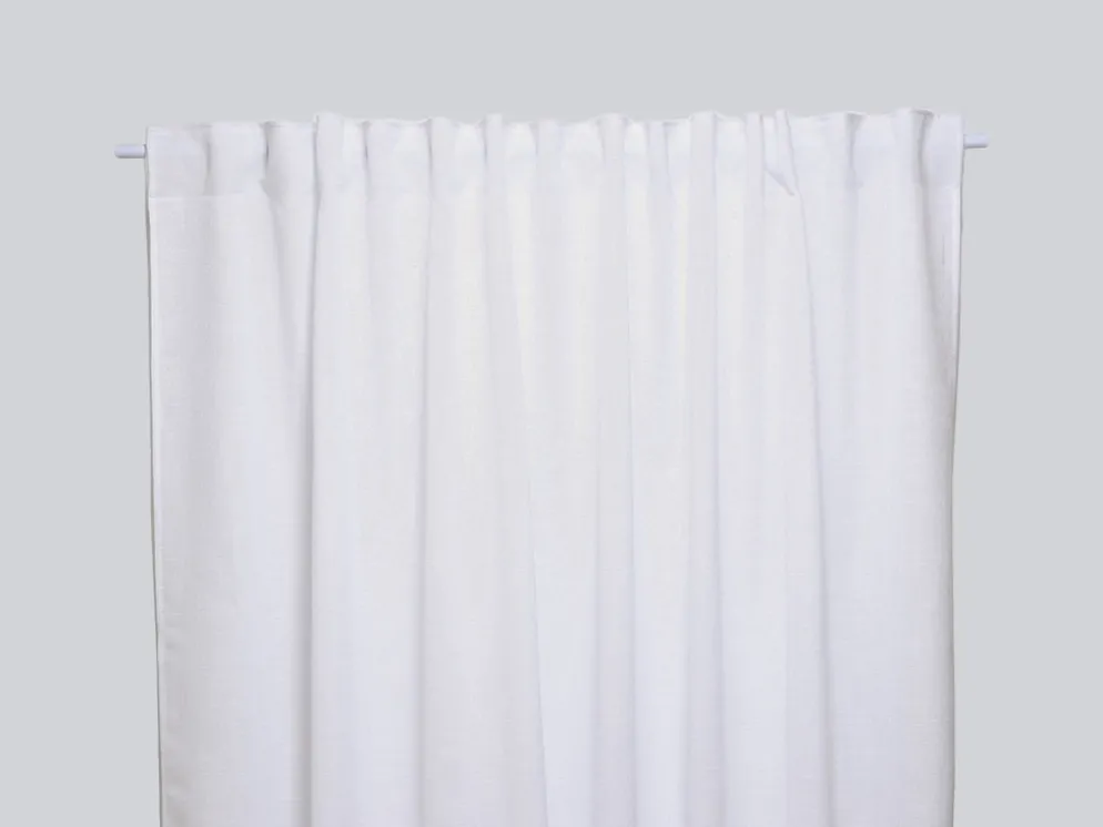 CORTINA SUECIA BLANCO 200X270 SIN OLLAOS