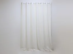 CORTINA 250X250 POLIESTER LINO DISEÑO RAYA ANCHA