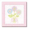 CUADRO FLORES VICHY A 30X30X1.8