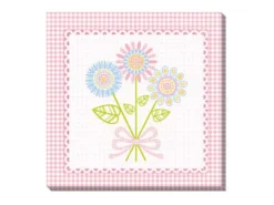 CUADRO FLORES VICHY A 30X30X1.8