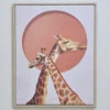 CUADRO 40X50 JIRAFAS