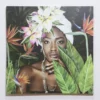 CUADRO 60X60 MUJER AFRICANA A