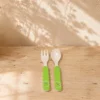 CUBIERTOS INFANTIL MELAMINA RANA