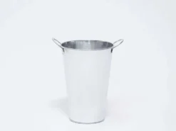 CUBO ALTO C/ASA ZINC Ø15X22CM