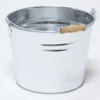 CUBO C/ASA ZINC GRIS Ø21X16CM