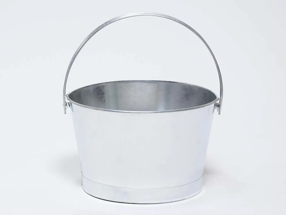 CUBO C/ASA ZINC Ø26X30CM