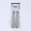 CUCHARA 2PCS INFANTIL GRIS