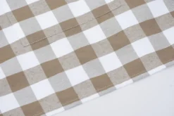 DELANTAL CHEF INFANTIL VICHY BEIGE 40X50CM