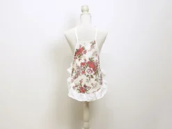 DELANTAL VOLANTE FLORAL INFANTIL