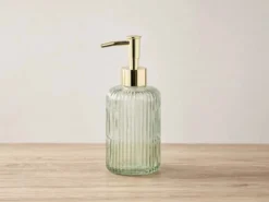 DISPENSADOR JABON CRISTAL CALMA VERDE